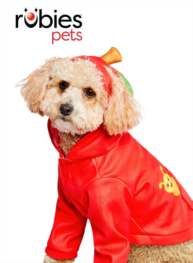 Rubies Apple Pet Hoodie Costume for Dogs or Cats, Small - Image 5