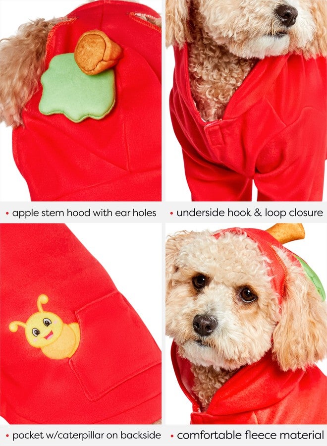 Rubies Apple Pet Hoodie Costume for Dogs or Cats, Small - Image 2