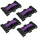 Kujunpao4 X Roll Bar Grab Handles Grip Handle Compatible with Jeep Wrangler JLU JK JKU TJ YJ LJ JT JL Gladiator JT 19872021 UTV ATV Fits 15 to 3 Inch Bars 3 Straps Woven HolderPurple - Image 2