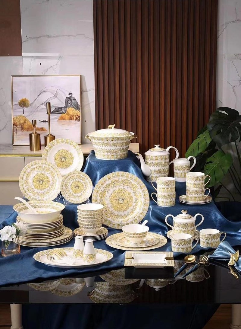 Madina Luxury Porcelain Dinnerware Set