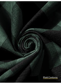 Beyoung Dark Green  Checked Shirt for Men  - Image 2