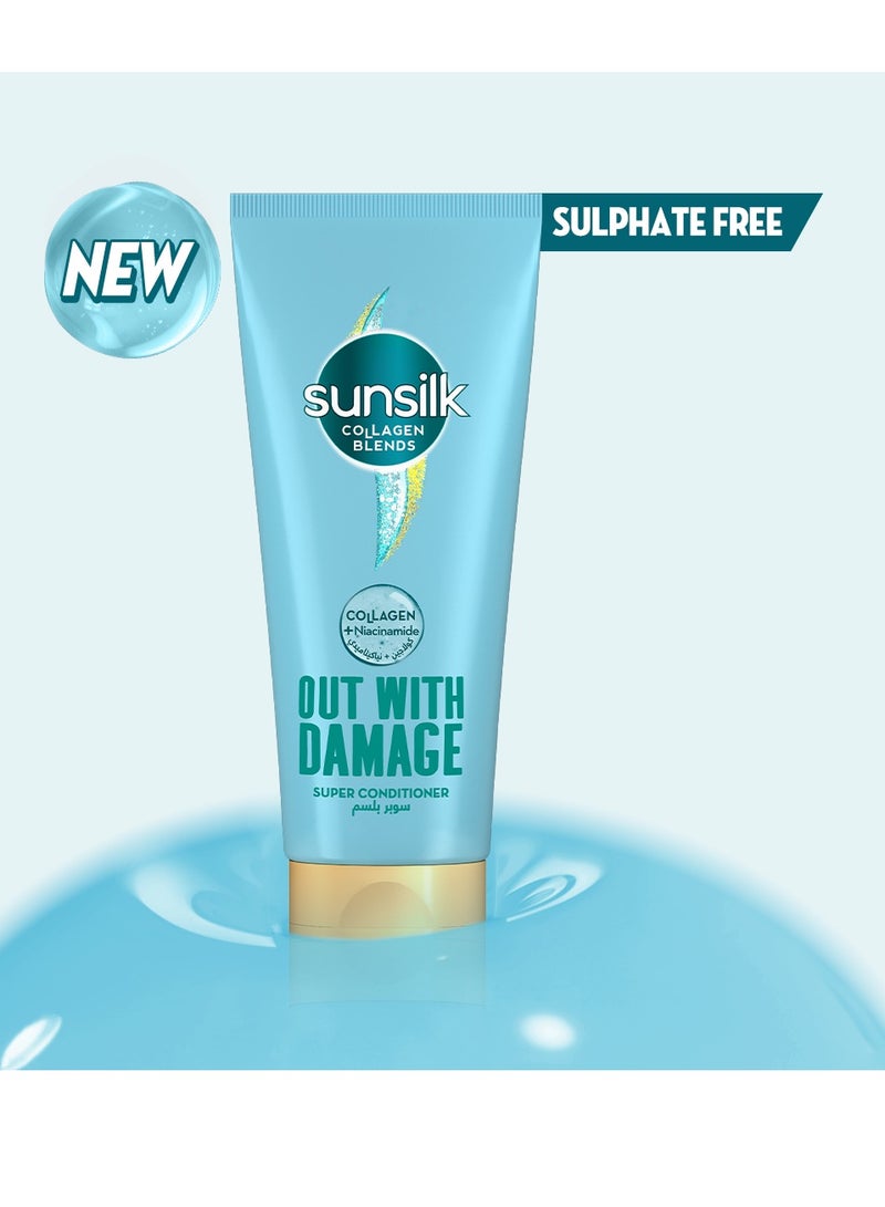 Sunsilk Out With Damage Super Conditioner 170ml - Image 3