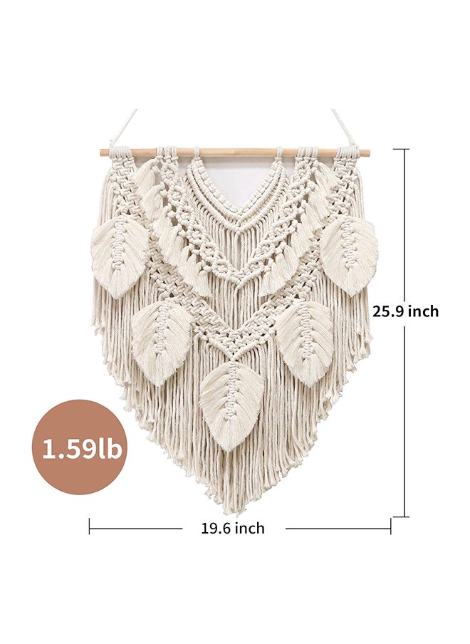 Antikiano - Macrame Wall Hanging & Wall Decor.New Bohemian Style  95x69 cm - Image 1