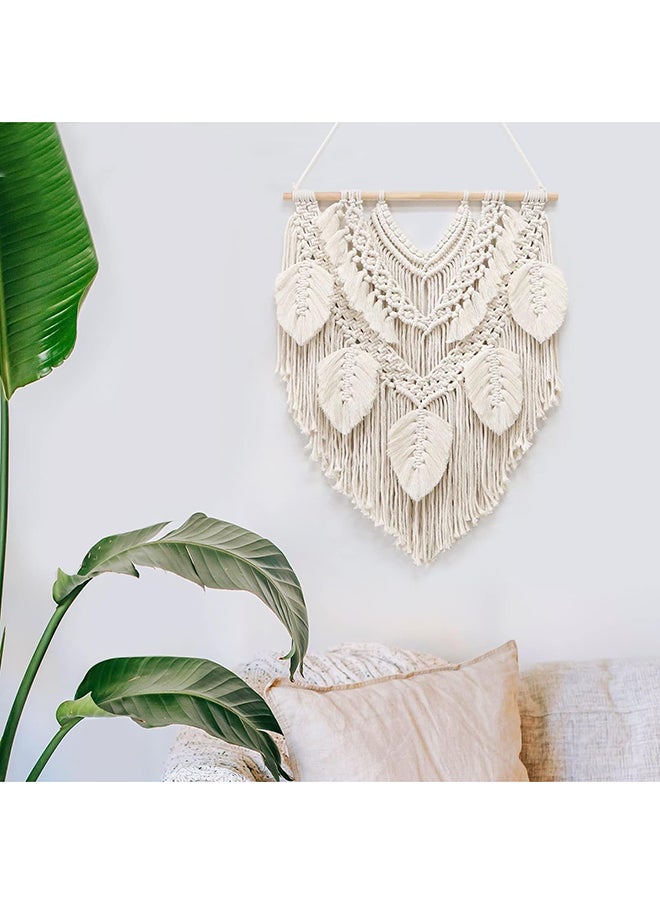 Antikiano - Macrame Wall Hanging & Wall Decor.New Bohemian Style  95x69 cm - Image 1