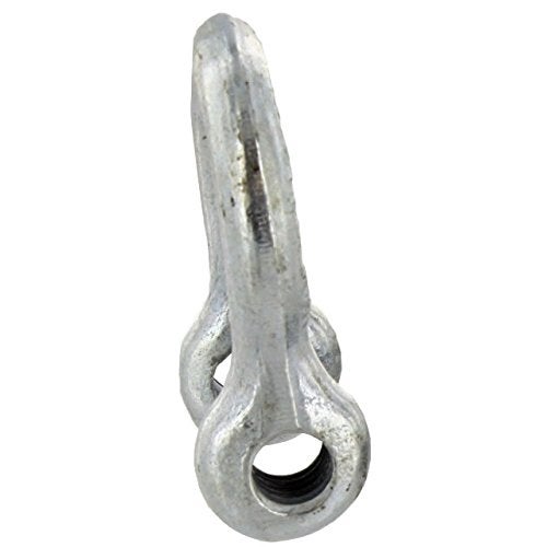 US Cargo Control 3/8 Inch Galvanized Screw Pin Anchor Shackles (10-Pack), 1 Ton (2,000 LBS) Working Load Limit, Hot Dip Galvanized Shackles for Lifting, Rigging, and Towing, Forged Steel - Image 4