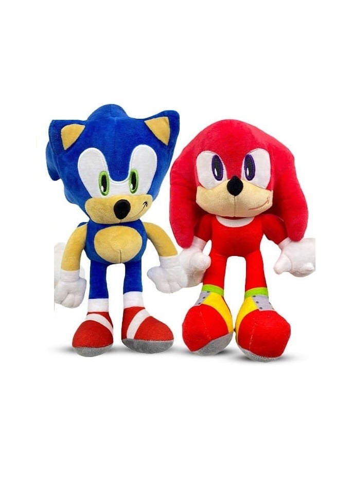 سونيك لعبة سونيك القطيفة للأطفال مقاس 27 × 20 سم 2 قطعة