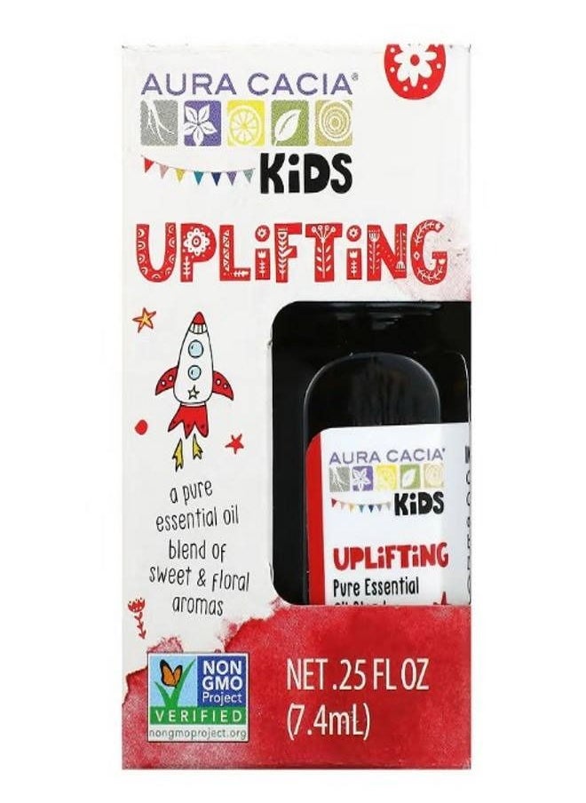Aura Cacia Kids Pure Essential Oil Blend Uplifting  0.25 fl oz 7.4 ml  - Image 2