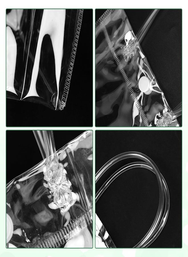 BadenBach 24 PCS Small Clear Gift Bags with Handle,5.1" x 7.5" x 2.8",Small Plastic Clear Gift Bag Clear Goodie Bag Clear Party Favor Bag for Boutique Wedding Baby Shower Birthday Party - Image 3