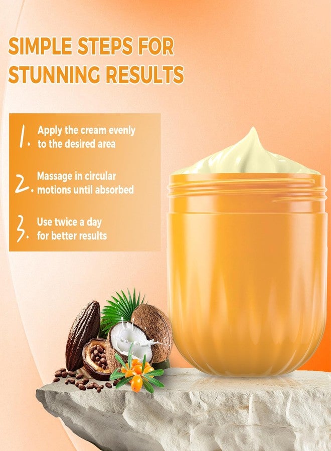 OUKEYA Brazilian Firming Body Cream, Butt Cream Visibly Tightening Body Lotion for Smooth, Sculpted Hip Contours, Lightweight Texture - Image 5