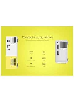 TYZOON Mini Projector, Portable 1080P LED Projector, Home Cinema Theater, Indoor/Outdoor Movie Projectors, Laptop/PC/Smartphone Support, HDMI Input  - Image 3
