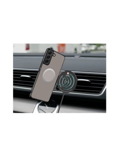 SWISS MILITARY MagSafe Wireless Vent Mount Universal Charger, 15W Charging, Magnetic Positioning for Accurate Placement, One-Hand Operation, Compatible with Magsafe for iPhone 12/13/14 Models  - Image 3