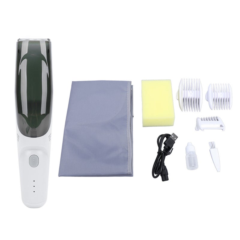 Electric Kids Hair Trimmer Rechargeable Multifunctional Cordless Baby Hair Cutting Kit White - Image 1
