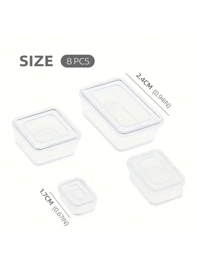 1 12 Scale Red Miniature Lunch Box Set Realistic Openable Dollhouse Kitchen Refrigerator Decoration Model - Image 4