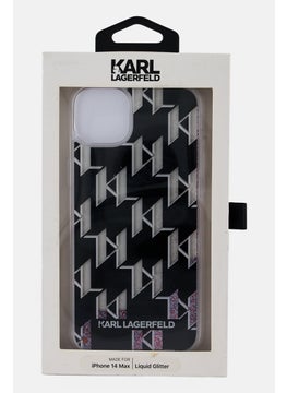 Karl Lagerfeld iPhone 14 Plus Liquid Glitter Case, Multicolor  - Image 2