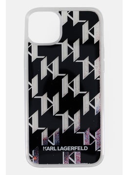 Karl Lagerfeld iPhone 14 Plus Liquid Glitter Case, Multicolor  - Image 1