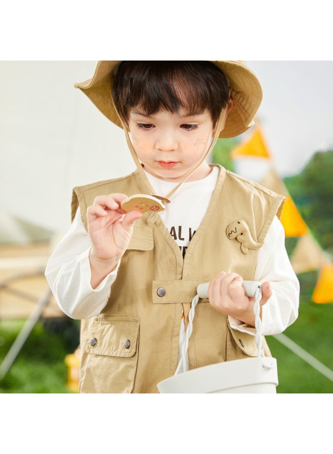 Doodle Home kids Vest - Autumn Girls' Vest, Stylish Boys' Sleeveless Jacket, Trendy Baby Top For Fall - Image 4