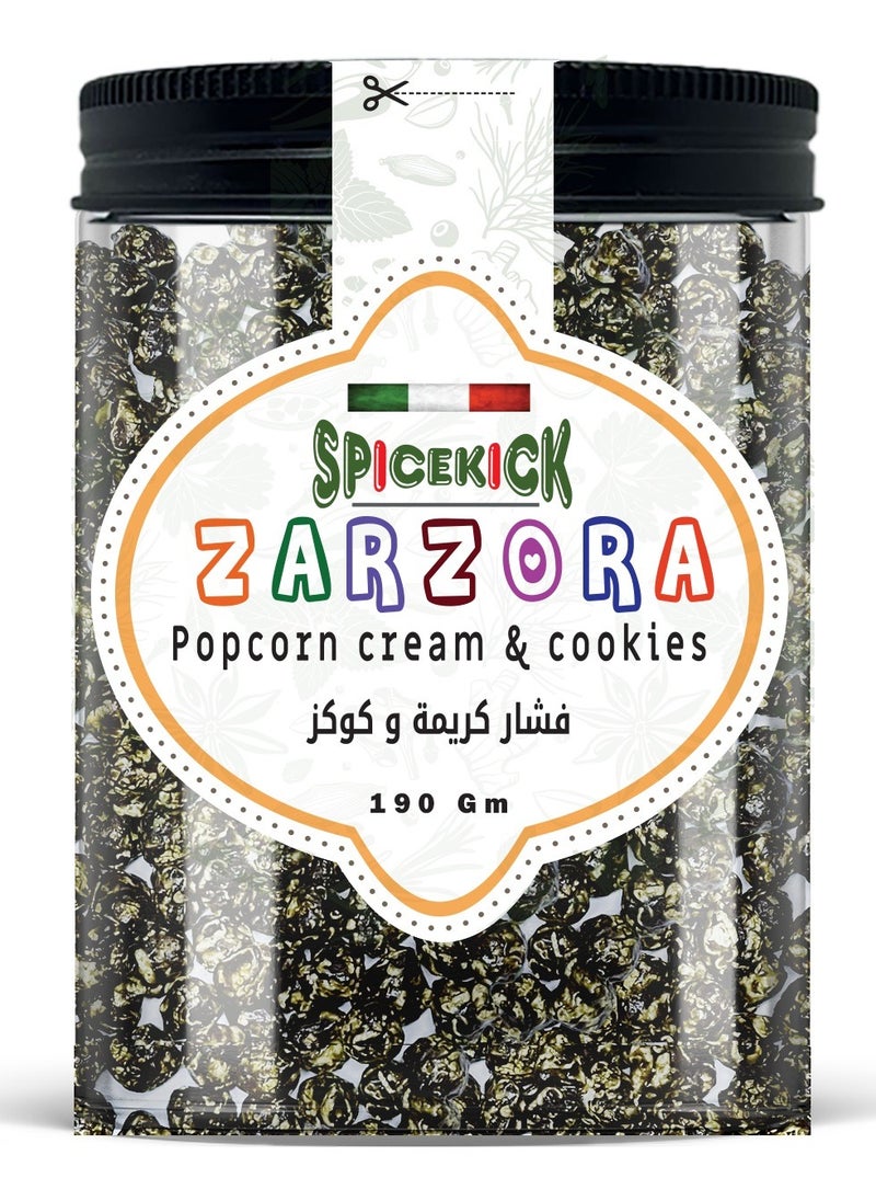 سبايسكيك فيشار zaraora بالكريمة و الكوكز 190 جرام من  ( SPICEKICK ) 