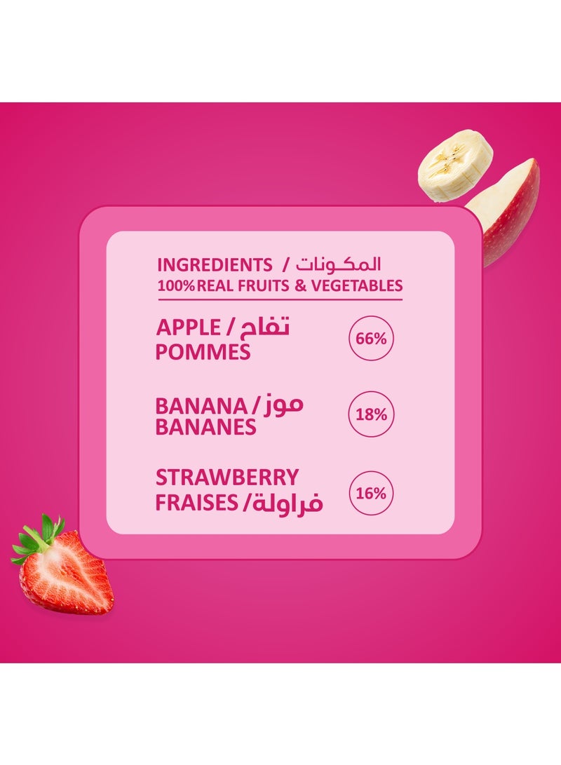 HUM MUM Strawberry Apple And Banana Puree - Image 4
