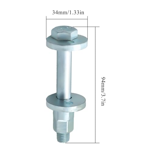 Atunee 2PCS Rear Toe Link Alignment Bolts for 2011-2014 Chrysler 200 Sebring, and Fit for Jeep Patriot Compass Grand Cherokee Replace 06508486AA 6508486AA - Image 2