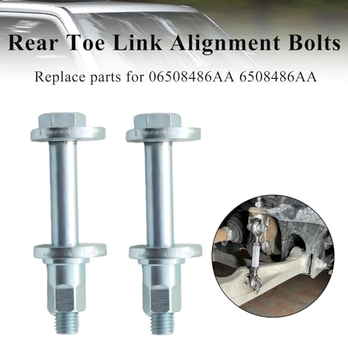 Atunee 2PCS Rear Toe Link Alignment Bolts for 2011-2014 Chrysler 200 Sebring, and Fit for Jeep Patriot Compass Grand Cherokee Replace 06508486AA 6508486AA - Image 3