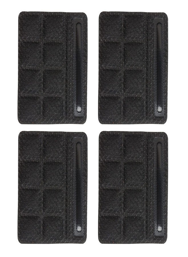 PAXLAMB Universal Helmet Chin Pads Foam Sponge Pad Strap Padding Replacement Lining Cushion Mat Liner for Sport Outdoor Cycling Bike Motorcycle Bicycle Riding (Black 4PCS F) - Image 1