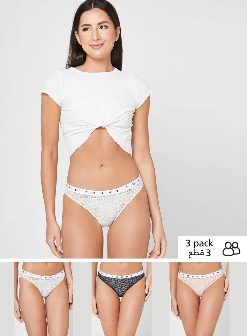 TOMMY HILFIGER 3 Pack Bikini Bottom