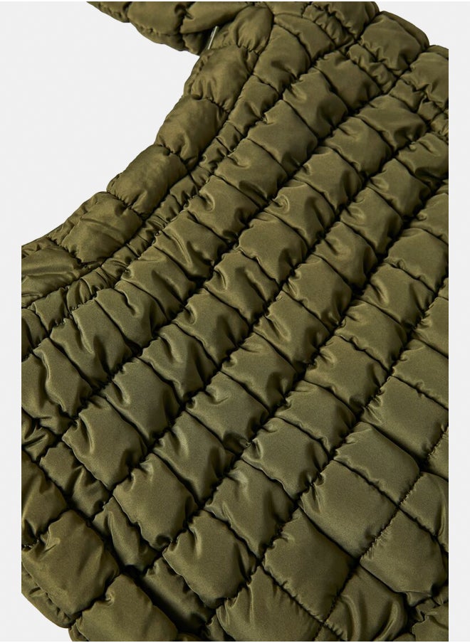 FOREVER 21 Quilted Puffer Tote Bag  - Image 2