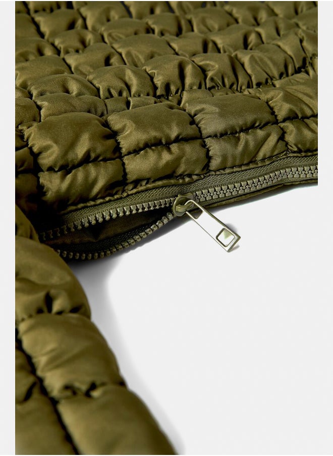 FOREVER 21 Quilted Puffer Tote Bag  - Image 3