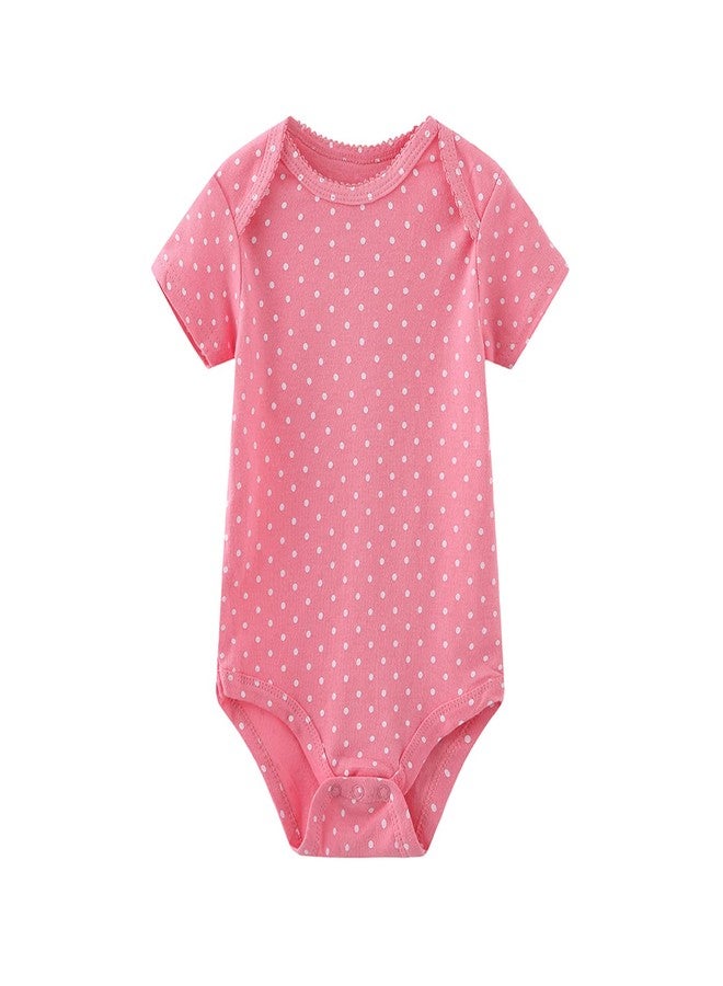 MAMIMAKA Baby Bodysuit Short Sleeve one-piece Newborn Baby Clothes for Boy and Girls, 0-3 Months - Image 3