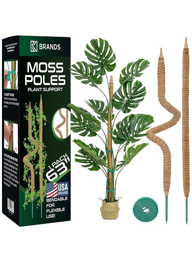 K-Brands Moss Pole 1 Pack 63'' - Image 1