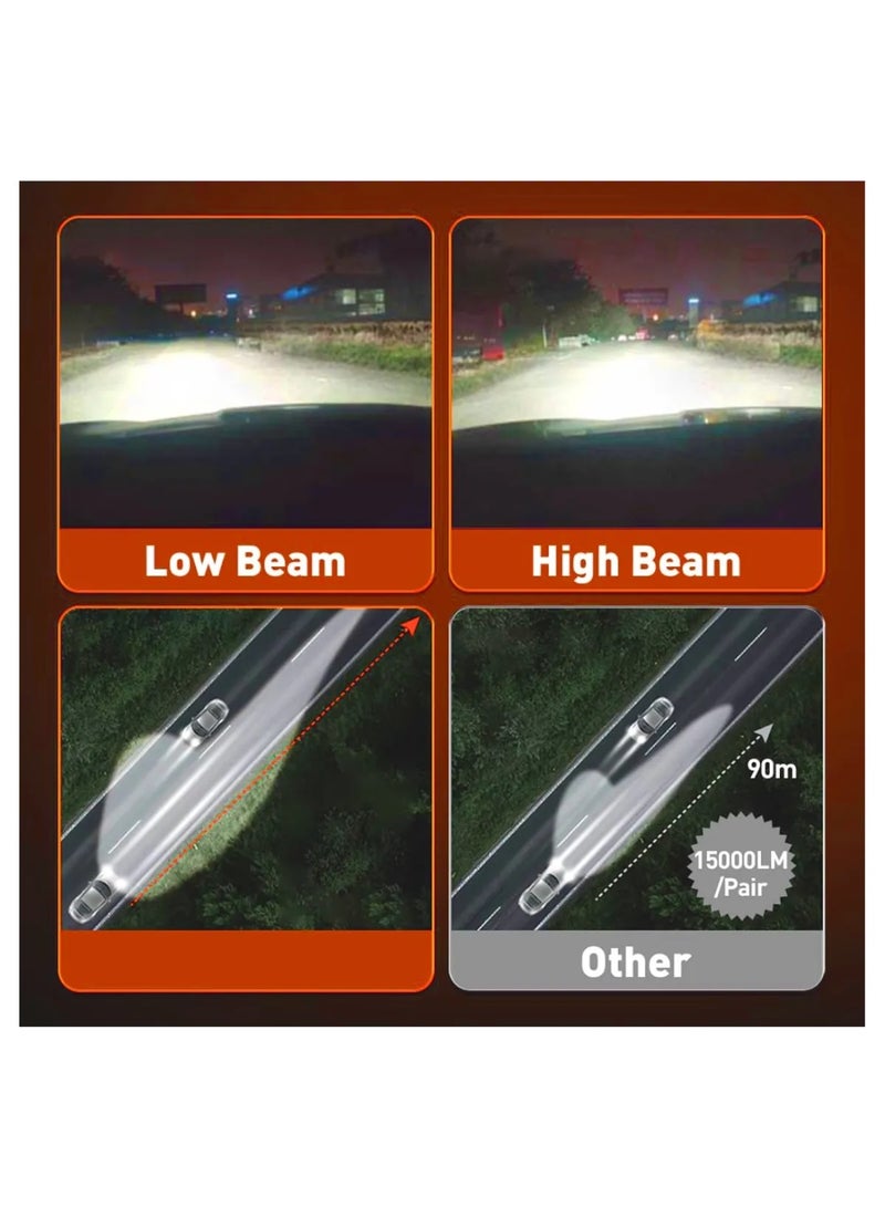 توبيز LX 45 قطعتين من مصابيح LED الأصلية للسيارة بقوة 45 وات/القطعة وقوة 4500 لومن/القطعة مع درجة حرارة لون 6500 كلفن -  LX45 L - H1 - Image 3