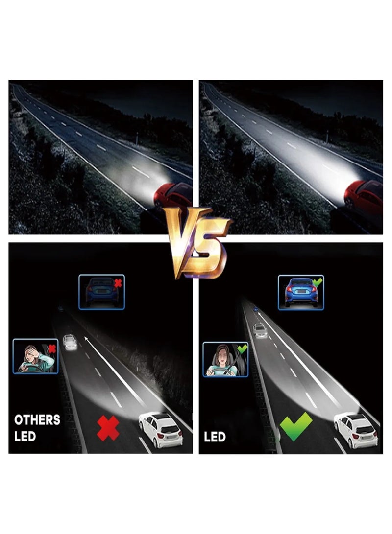 توبيز LX 45 قطعتين من مصابيح LED الأصلية للسيارة بقوة 45 وات/القطعة وقوة 4500 لومن/القطعة مع درجة حرارة لون 6500 كلفن -  LX45 L - H1 - Image 2