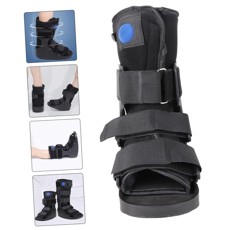 SOIMISS Ankle Stabilizing Shoe with Anti-rotation Walking Boot for Sprained Ankle Low-cut Medical Foot Protector for Post-surgery Adult - Image 5