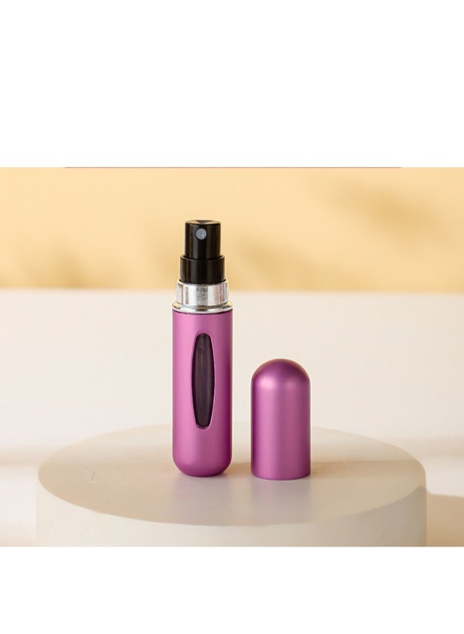 4 عبوات زجاجة عطور بحجم 5مل مع مضخة تعبئة قاعدية | عبوة سفر صغيرة قابلة لإعادة التعبئة | تصميم مخصص حسب الطلب - Image 1