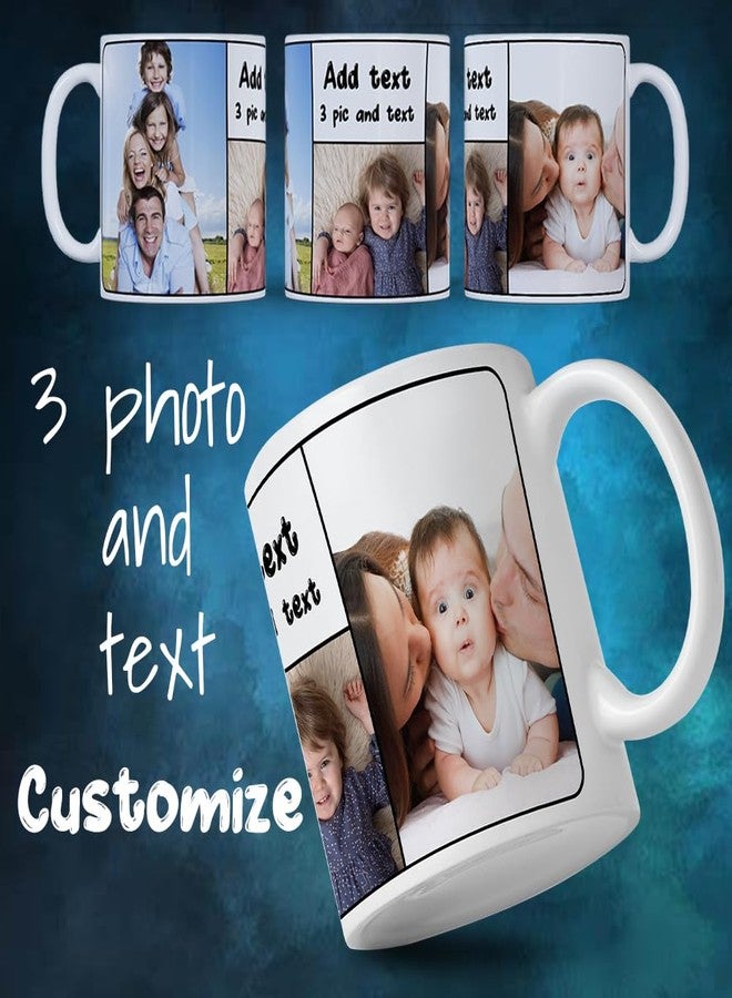 MAGIOO Customizable Coffee Mug (312ML) Design Your Daily Sip! (3 pics and Text) - Image 4