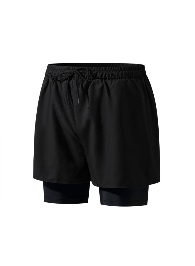 Generic Swimming Trunks Men's Adult Professional Quick-drying Swimming Trunks Fashion Boxer Loose High Elastic Swimsuit Equipment Men's Suit-Color:A902-Size:XL (recommended 45.00 Kg-60.00 Kg  - Image 1