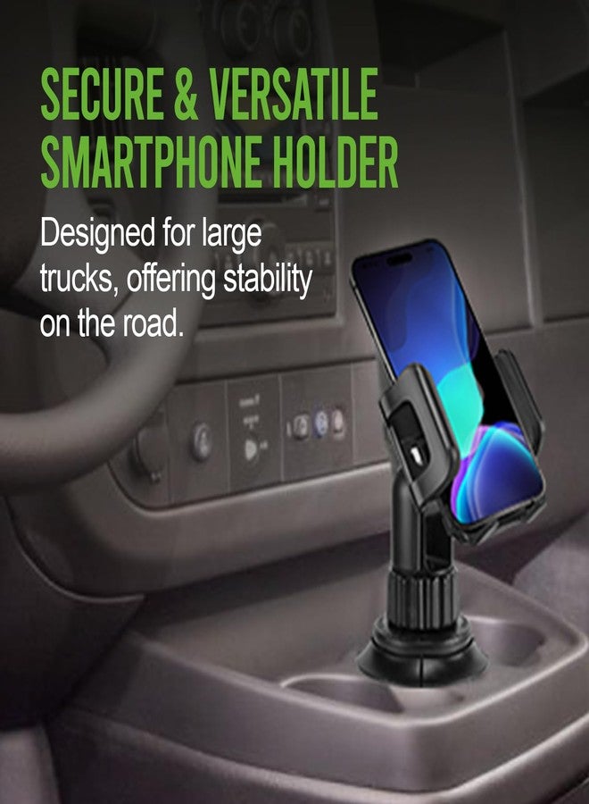 cellet Car Cup Holder Phone Mount, Phone Holder Mount Cradle Universal Adjustable Compatible for Apple iPhone, Samsung Galaxy, Moto, Google Pixel Smartphones - Image 3