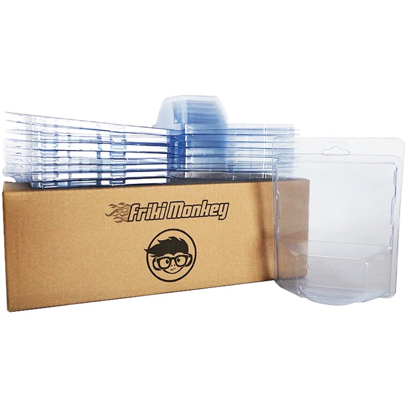 Friki Monkey Hot Wheels Protector Pack for Hot Wheels Miniature Cars Premium Version / Boulevard - Clear Blister for Large Card 1:64 Scale - Made in Spain (12 units) (Premium Cars). - Image 1