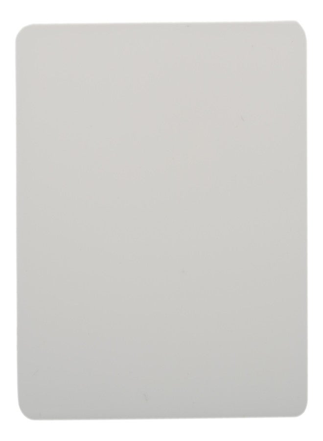Barcrock Acrylic Square Coasters with Stand, 6 Piece (White, ARM608-W) - Image 5
