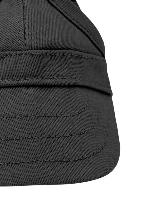 Cocoarm Unisex Dog Baseball Cap with Ear Holes, Black, S - Image 4