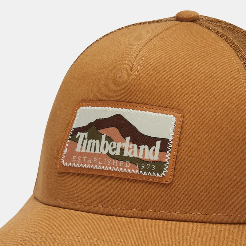 Timberland Mountain Patch Trucker Cap