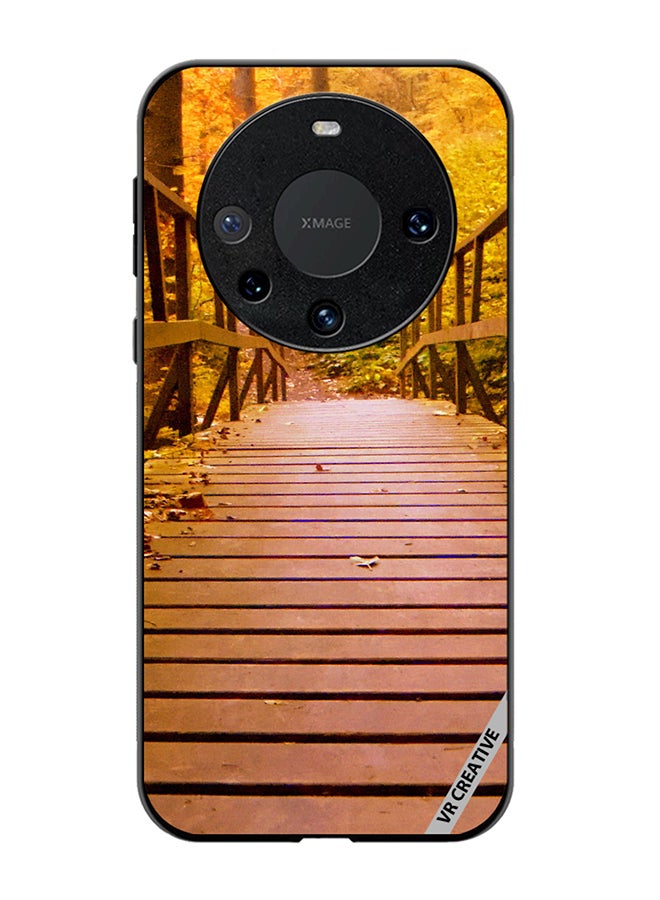 VR CREATIVE Protective Case Cover For Huawei Mate 60 Bridge To The Jungle Design Multicolour - Image 1