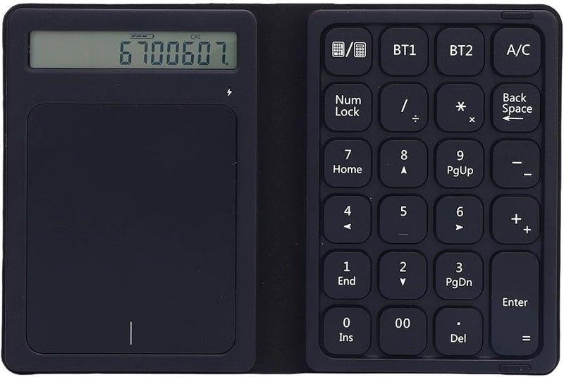 Vbestlife 23 مفتاح لوحة أرقام لاسلكية بلوتوث مع لوحة لمس وآلة حاسبة للكمبيوتر المحمول والكمبيوتر الشخصي - Image 1