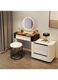 NKX Elegant and Efficient Smart Dressing Table for Contemporary Living Spaces with LED Mirror  - Image 1