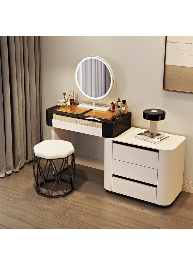 NKX - Elegant and Efficient Smart Dressing Table for Contemporary Living Spaces with LED Mirror - Image 1