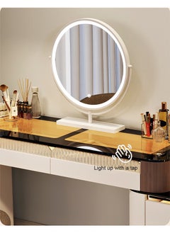NKX Elegant and Efficient Smart Dressing Table for Contemporary Living Spaces with LED Mirror  - Image 3