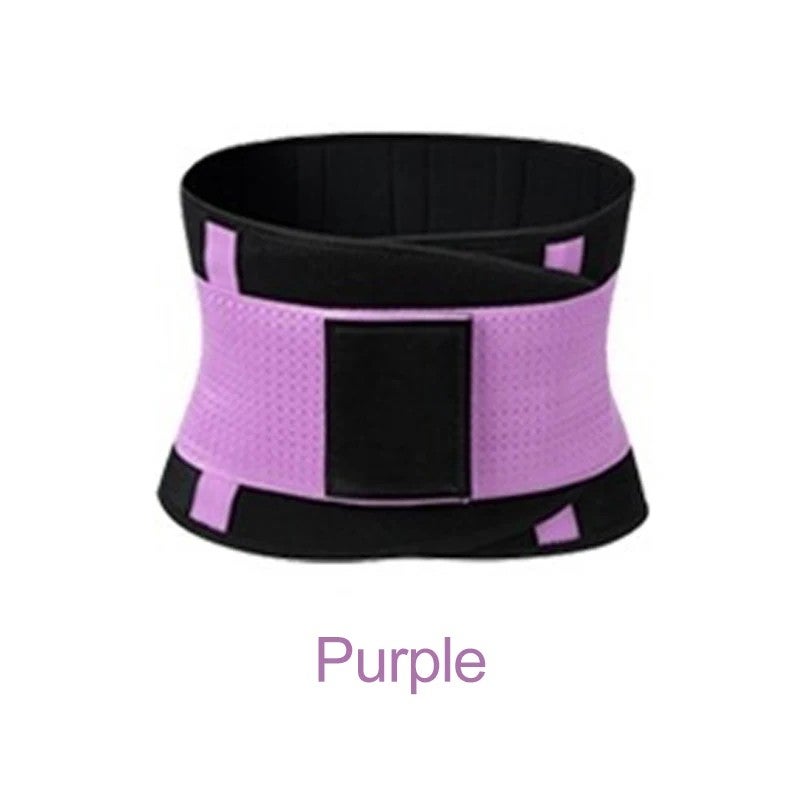 Bluejw Fitness Belt Xtreme Thermo Power Waist Trimmer - Body Shaper Workout Waist Belt Corset Cincher Wrap - Image 1