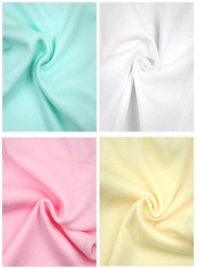 ToBeInStyle Babies' 6-Pack Infant Comfy Cotton Beanies - Pastel Girl - One Size - Image 3