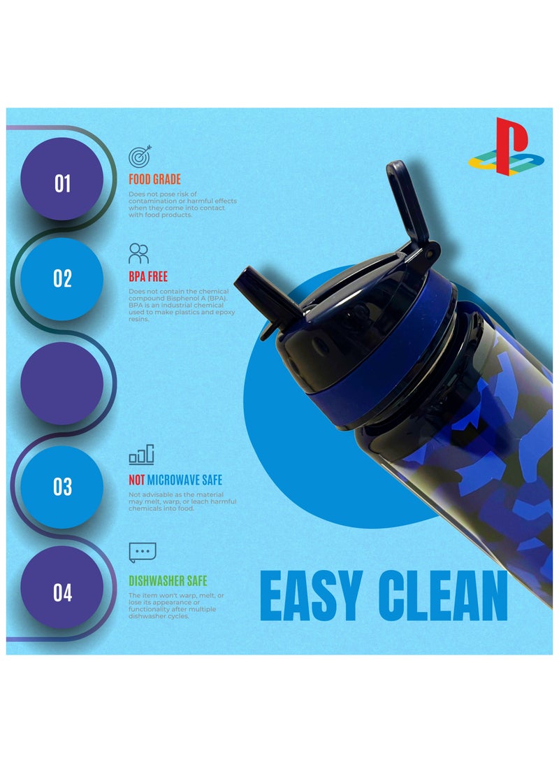 PlayStation Sony Playstation Play In Camo Water Bottle 750ml - Image 5