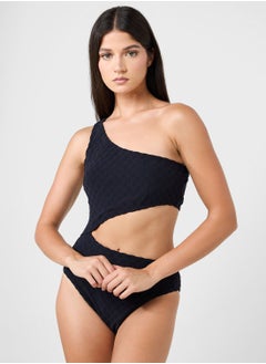 speedo Terry Cut One Piece  - Image 1